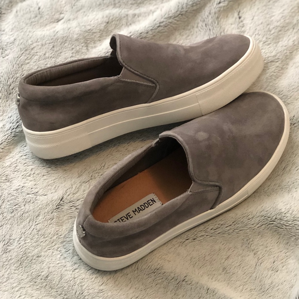 steve madden gills platform slip on sneaker